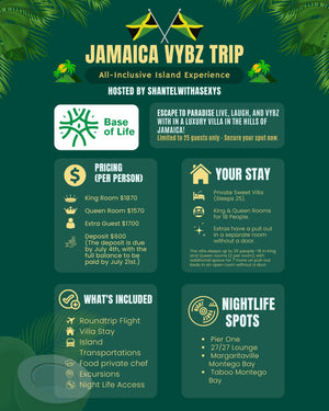 Open image in slideshow, Jamaica VYBZ Trip DEPOSIT

